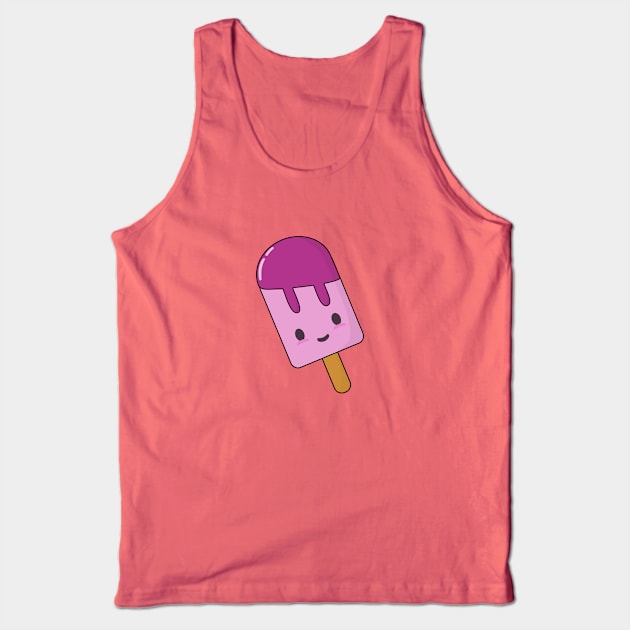 Kawaii popsicle is perfect for summer Tank Top by happinessinatee